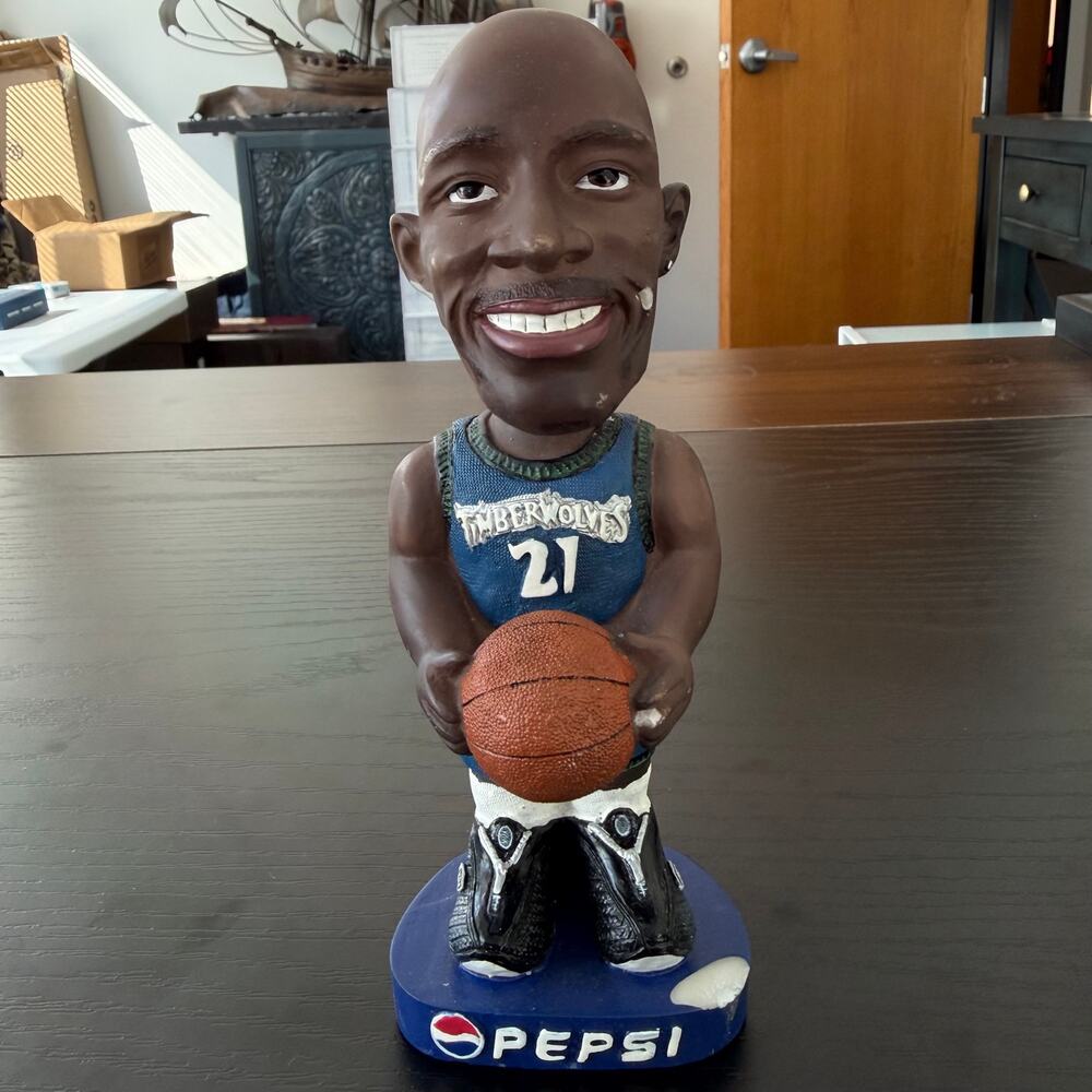 Bobblehead Dobbles Kevin Garnett #21  Minnesota Timberwolves NBA Pepsi READ